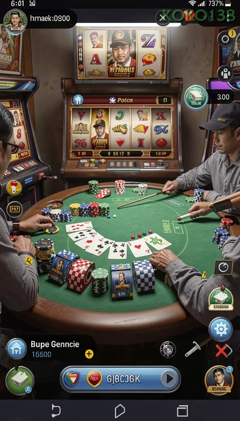 Cuplikan layar 456WIN — pengaturan akun