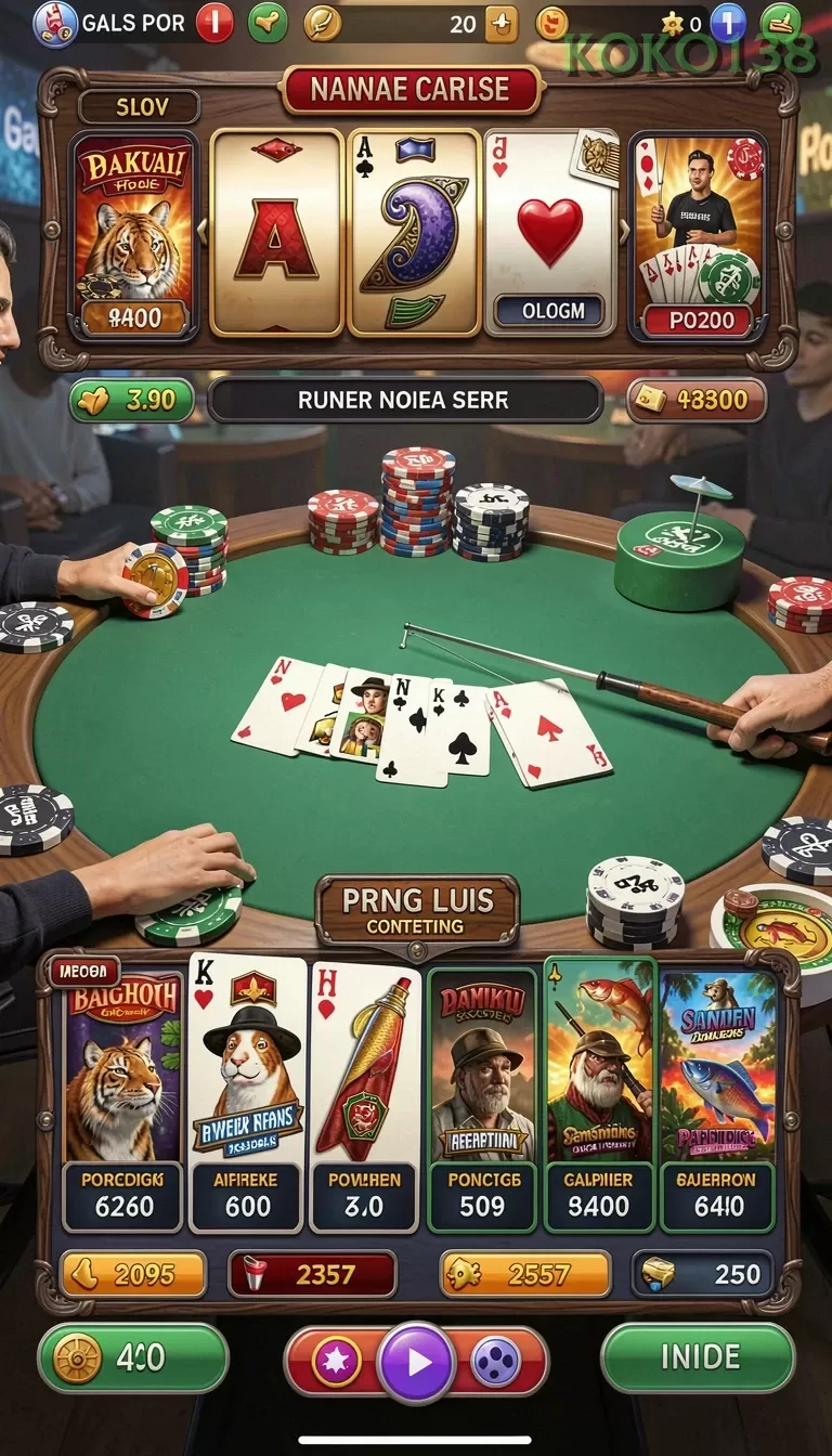 Cuplikan layar AWANLUCK — aktivitas